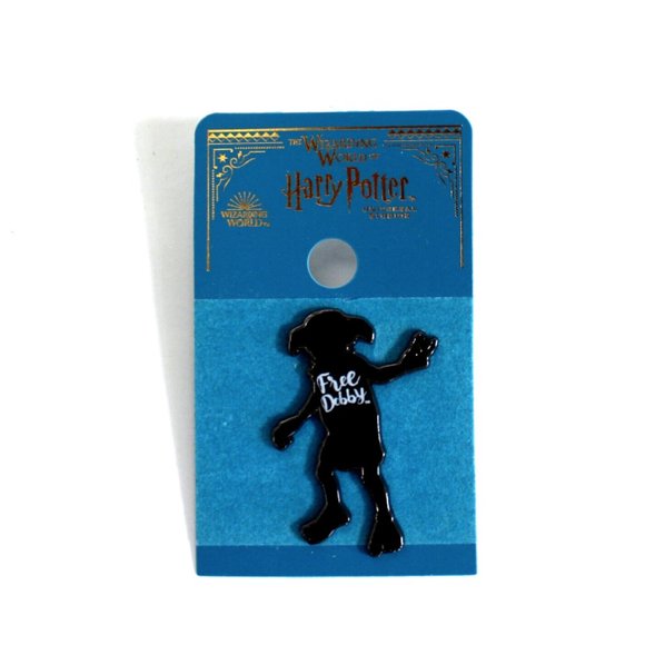 Universal Studios Jewelry - Universal Studios Harry Potter Free Dobby Enamel Pin